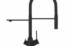 grifo 3 vias negro mate-negro