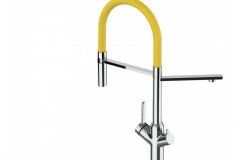 2699-3-wege-Kuchenmischer-fuer-alle-gaengigen-filtersysteme-geeignet-mit-gelb-abnehmbarer-2-strahliger-Handbrause