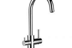 Grifo de Cocina 3 Vías, FL, con caño giratorio 360° en U, Cromado
