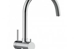 2655-3-Wege-Wasserhahn-Edelstahl-Massiv-Kuchenarmatur-mit-360°-schwenkbarer-Auslauf-Hochglanz-poliert