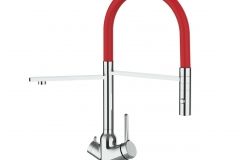 4406-4-Wege-Wasserhahn-Chrom-Kuchenarmatur-fur-Trinkwasseranlagen-rot-schwenkbarer-Auslauf-und-abnehmbarer-2-strahl-Handbrause-scaled