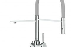 4463-4-Wege-Wasserhahn-Chrom-Kuchenarmatur-fur-Trinkwasseranlagen-grau-schwenkbarer-Auslauf-und-abnehmbarer-2-strahl-Handbrause-scaled