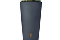 deposito decorativo agua de lluvia vaso 2en1 2