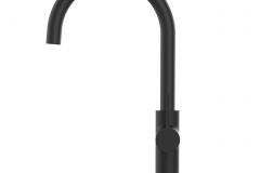 grifo 3 vias cocina negro mate 4
