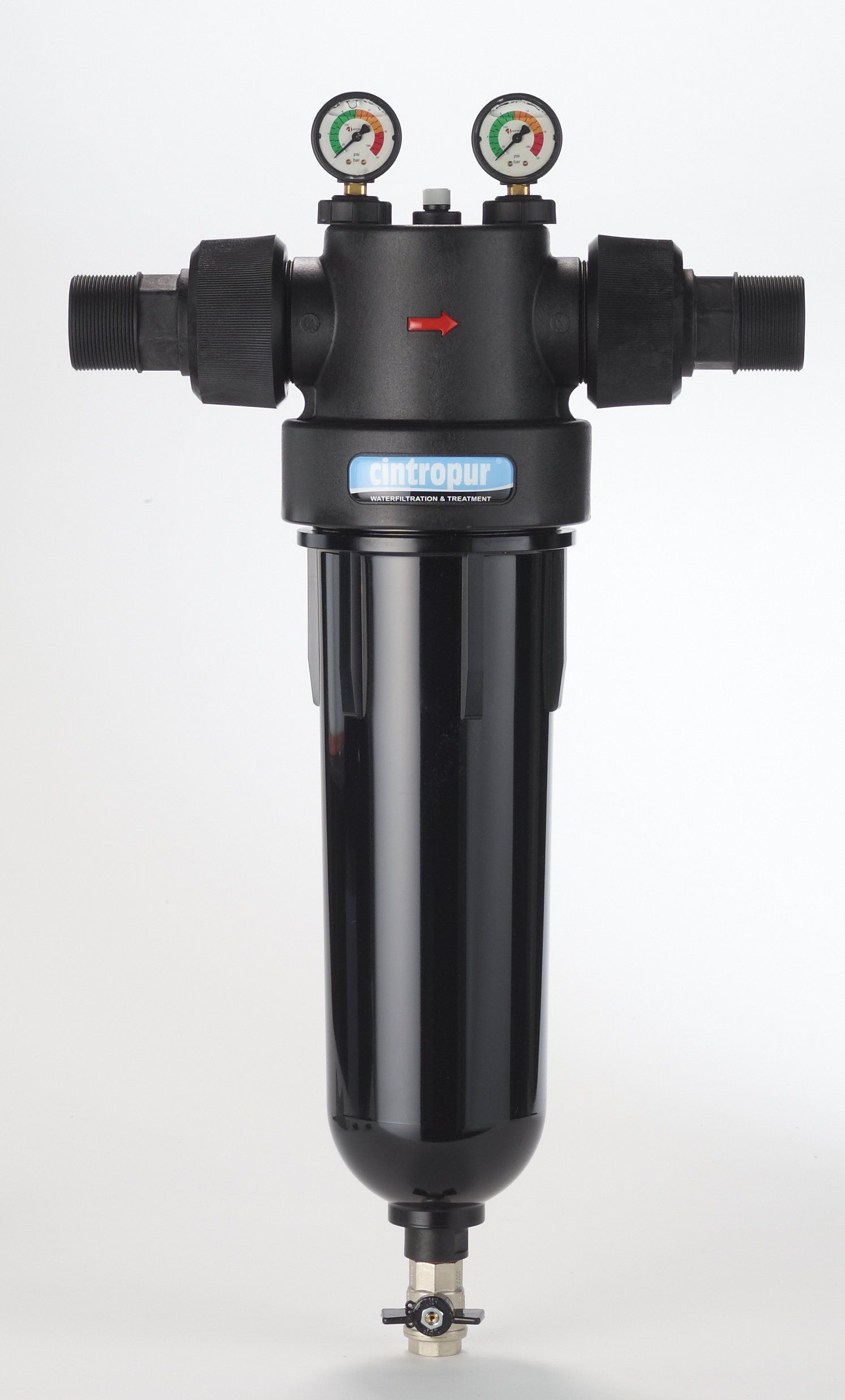 Fixation Murale Inox Pour Filtre Cintropur NW280, NW340, NW400 - Avec Vis Et 2 Positions D'accrochage