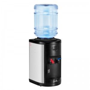 fuente de agua con botella inox sobremesa