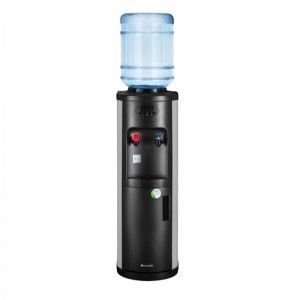fuente de agua con botella noxter negro gris