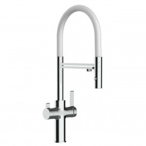grifo 3 vias blanco