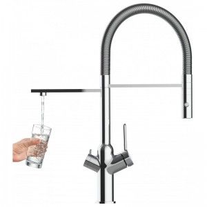 grifo cocina 3 vias BOD cromado