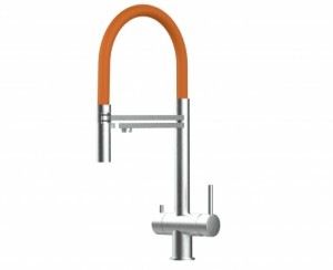 grifo-de-cocina-3-vias-acero-inoxidable-macizo-cepillado-naranja