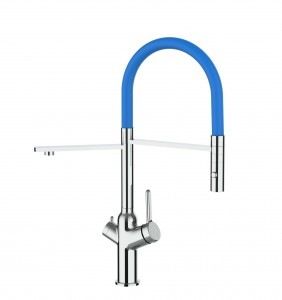 4419-4-Wege-Wasserhahn-Chrom-Kuchenarmatur-fur-Trinkwasseranlagen-blau-schwenkbarer-Auslauf-und-abnehmbarer-2-strahl-Handbrause-scaled